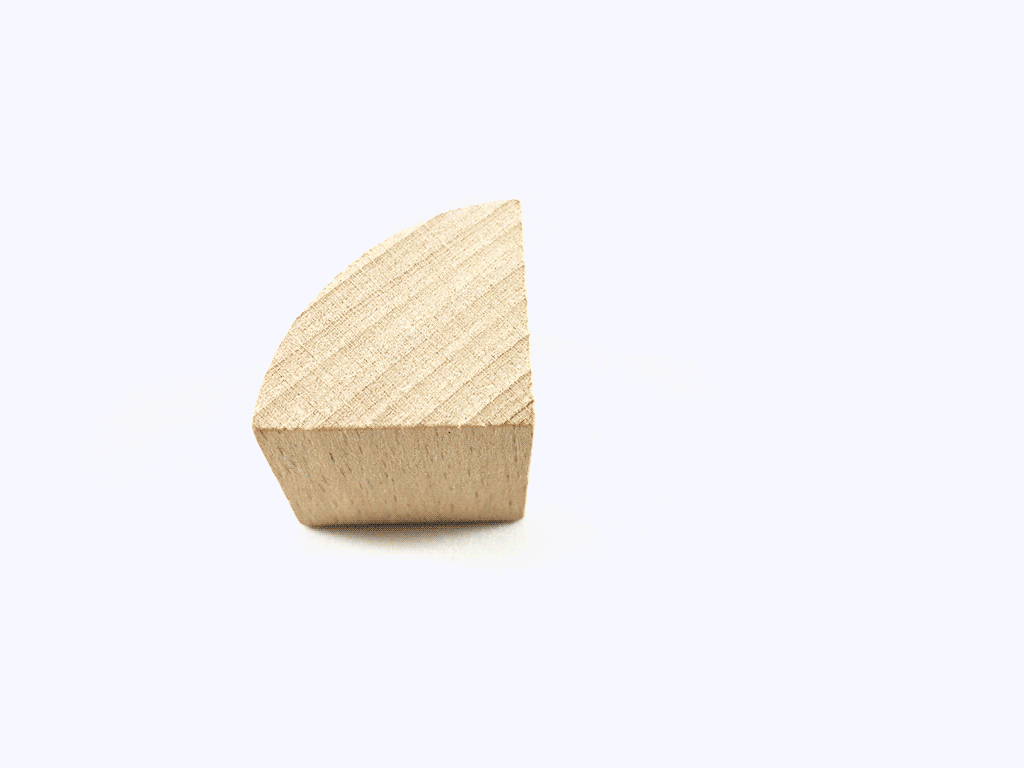 Geometry wooden blocks concept
